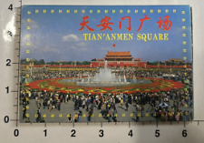 Vintage Postcard Tiananmen Square Beijing China Antique c1991 Souvenir Folder picture