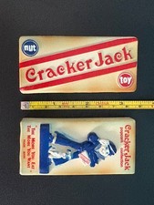 LOT of 2 Vintage Cracker Jack Refrigerator Magnets by Borden 1997 picture