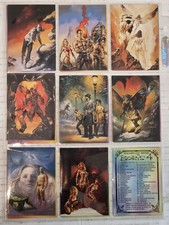 BORIS VALLEJO 4 FANTASY ART SET (90)MT COMIC IMAGES 1994 NON-SPORT TRADING CARDS picture