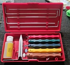Vintage Lansky Professional Knife Sharpening System 5 Hone Hardly, if ever, Used picture