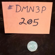 DAVAL MERCURY TOKEN ANTIQUE TRADE STIMULATOR / SLOT MACHINE #DMN3P-205 picture