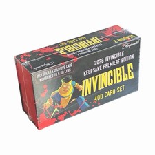 NYCC 2026 Invincible Season 2 Keepsake Premiere Edition 400-Card Set Exclusive picture