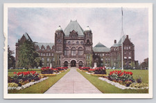 Postcard 1948 Ontario Parliament Buildings Toronto Canada picture