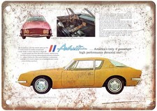 1964 Studebaker Vintage Auto Ad Retro Look Metal Sign AN3808 picture