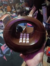 Vintage 70’s Western Electric Brown Sculptura Donut Telephone Groovy 1970s  picture