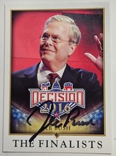 Decision 2016 #83 Jeb Bush Signed Authentic Auto Free USA Shipping picture