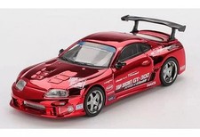 1/64 TSM Toyota Supra A80 GT300 Top Secret Red Chrome RHD MGT01132-R Diecast picture