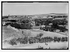 Photo:Jerusalem Palestine 1930s Gordons Calvary Landscape View picture