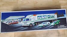 1997 Hess Toy Truck and Racers Cars Vintage Toy picture