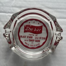 Sho-Bar New Orleans Ashtray Blaze Starr, Candy Barr, Lili St Cyr Burlesque picture