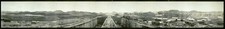Photo:Panama Panama Canal Miraflores Locks 1914 panoramic construction picture