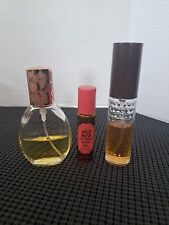 3 Vintage Coty Wild Musk Vanilla Musk Patchouli Oil  picture