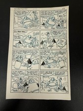 Sad Sack Army Life Parade #27 Original Art Page 29 1969 Harvey Sad Sack & Sarge picture