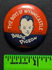 Vintage Boys of Wynnecastle Comic Cartoon Pinback Pin picture