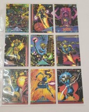Vintage 1993 Marvel Super Heroes by Skybox mixed lot of 9 collectors cards picture