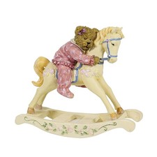 Boyds Bears Resin Abby...Peaceful Pastimes Baby Bearstone Amy French 228476 picture