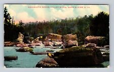 Elkins WV-West Virginia, Novascotia Rocks, Valley River Vintage c1910 Postcard picture