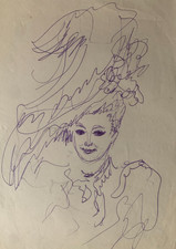 CHARLES KIFFER (1902-1992) COMEDIENNE THEATRE DES CHAMPS-ELYSEES 1950 (158) picture