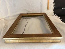 Antique Gesso Picture Frame Ornate Gold Gilt Victorian 16x20 Wood Vintage Large picture