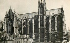 PHOTO CARD PUTZ SIDE FACADE OF THE CATHEDRAL  picture