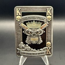 ICE ERO El Paso Field Office Police Challenge Coin - Texas picture
