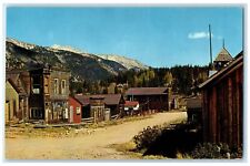 c1967 Ghost Town Of Colorados Mining Heday Dirt Road St. Elmo Colorado Postcard picture