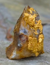 Crystalline Gold Ore Specimen 16.33g Soft And Malleable  ☆NO TARIFFS☆VERY NICE picture
