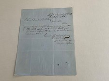 IOWA WRIGHT COUNTY ESTABLISHED 1855 FIRST SETTLERS LETTER VOTERS PASSED picture