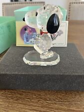 crystal world peanuts snoopy figurine picture