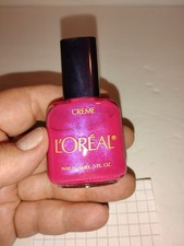L’Oreal Nail Enamel Polish Creme 282 Think Pink 0.5 oz Vintage  picture