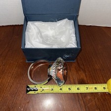 Diamond Ring Paperweight Amlong Crystal Large 3 Inch Clear picture