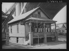 Milwaukee Wisconsin 1936 Housing Under Wisconsin Avenue Viaduct House picture