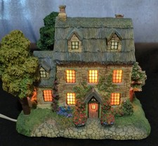 Hawthorne Village Thomas Kinkade Stonebrooke Inn Lighted House 1999 No B1721 picture
