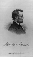 Photo:Abraham Lincoln c1914 Portrait Head and Shoulders Facing Right picture