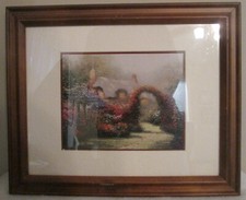 VTG Thomas Kinkade Framed Art ' GLORY OF MORNING' with COA picture