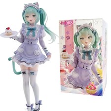 18CM Hatsune Miku Cat Eat Ver PVC Anime Figure – Premium Collectible Model Statu picture