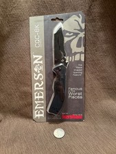 Kershaw Emerson CQC-8K 6044TBLKX Tanto Wave Opening Knife NIB Sealed picture