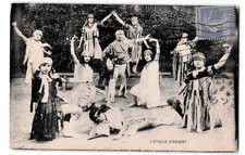 c1905 Postcard, French Circus L’Étoile d’Orient Exotic Performers, Traveling Sho picture