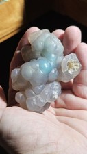 ☆AAA New Find Rich Blue Chrysocolla Included Chalcedony From Indonesia ☆ picture
