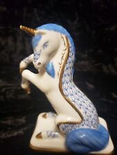 Franklin Mint 1991 Treasury of Unicorns Hungarian Herend 24k Gold Detail picture