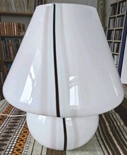 1 X Paolo Venini Mid Century Murano Mushroom Blown Glass Table Lamp picture