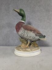 Vintage Male Mallard Duck Figurine Signed By Andrea picture