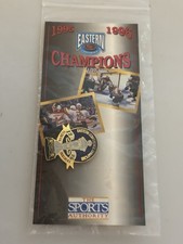 1995-96 Florida Panthers Giveaway Lapel Pin Eastern Conference Champs 3-15-97 picture