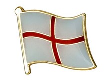 ENGLAND / ST GEORGE  Flag Lapel Pin Badge FREE UK POSTAGE picture