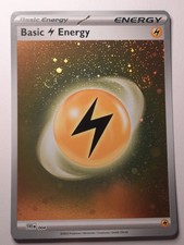 Basic Electric Energy Cosmic Holo SWIRL SVE 004 Pokemon 151 NM picture