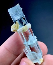 56 Carat Aquamarine Crystal Specimen From Pakistan picture
