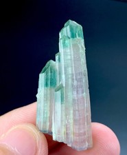 32 Cts Beautiful Bi Color Tourmaline Crystal From Afghanistan picture