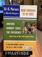 F1 1966 RFK ROBERT KENNEDY Seeks Presidency June 27 US News Magazine picture