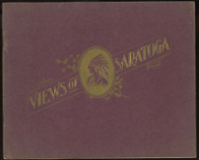 c1900 VIEWS OF SARATOGA NY L.H. NELSON COMPANY MULTIPLE PHOTOS 32 PAGES 18-14 picture