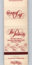 The Peabody Member Preferred Hotels Memphis TN Vintage Matchbook Cover TML2-2 picture